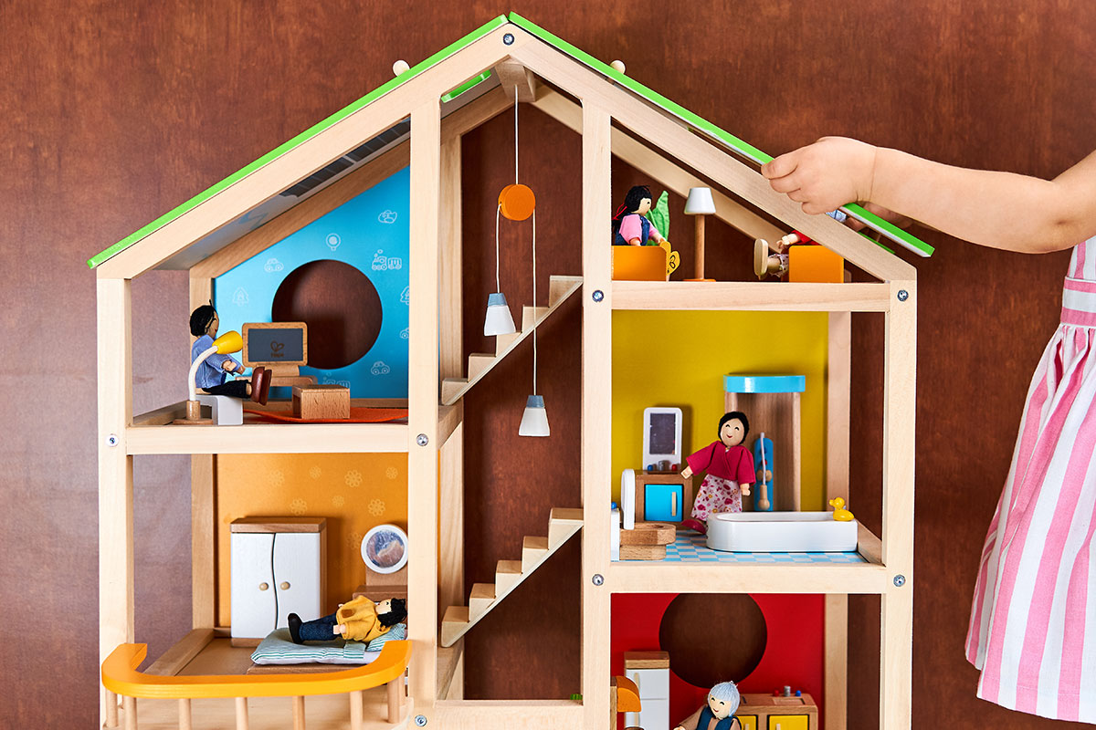 Drewniany domek dla lalek Hape Drewniany domek dla lalek Hape