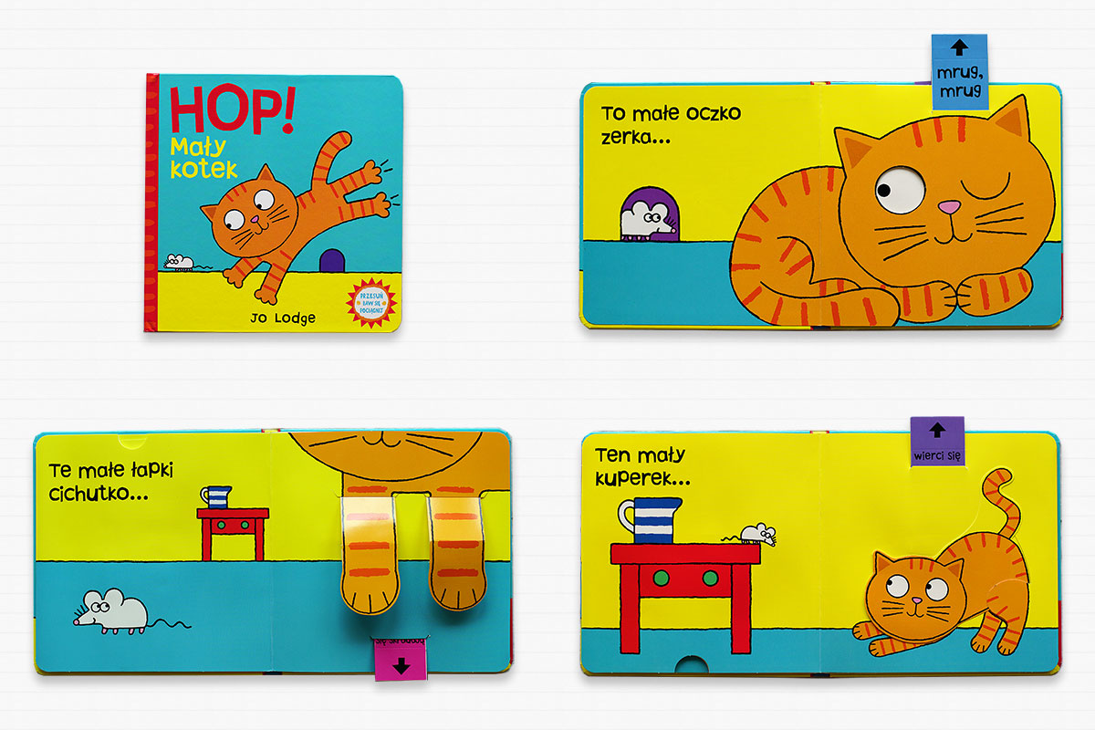 Ruchome książki dla najmłodszych