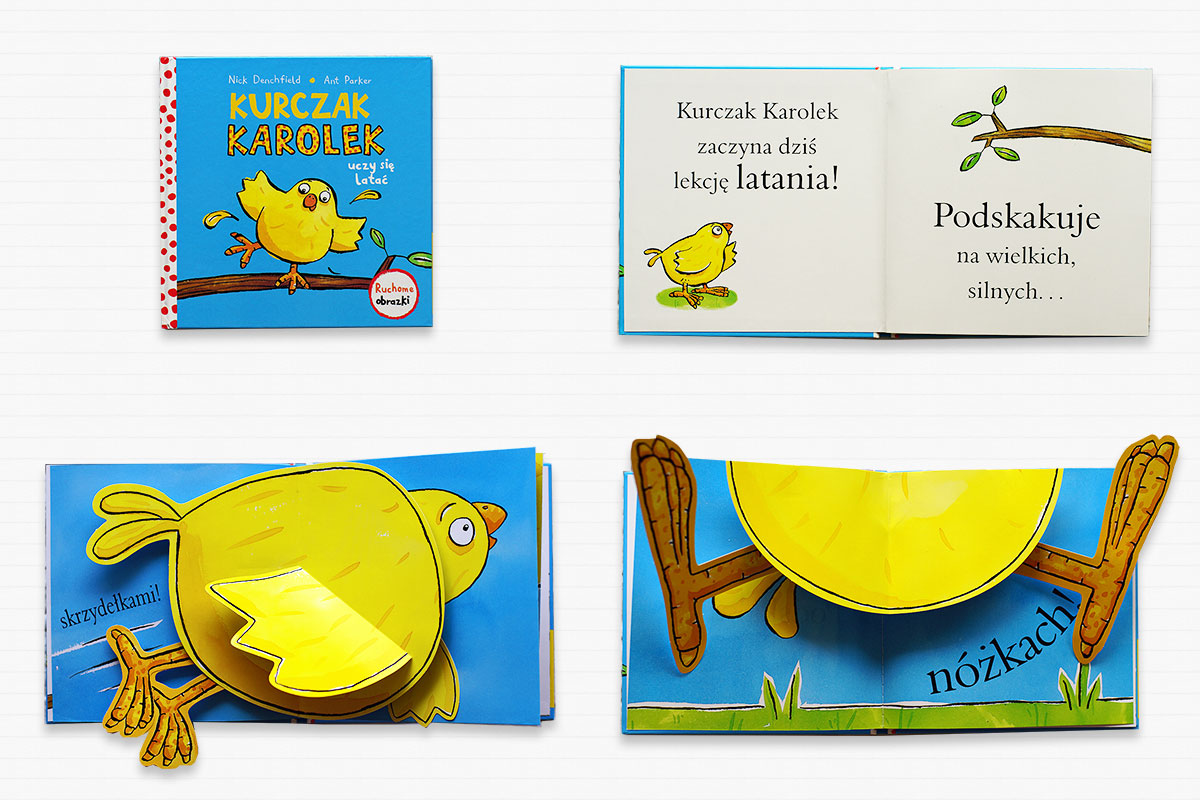 Ruchome książki dla najmłodszych