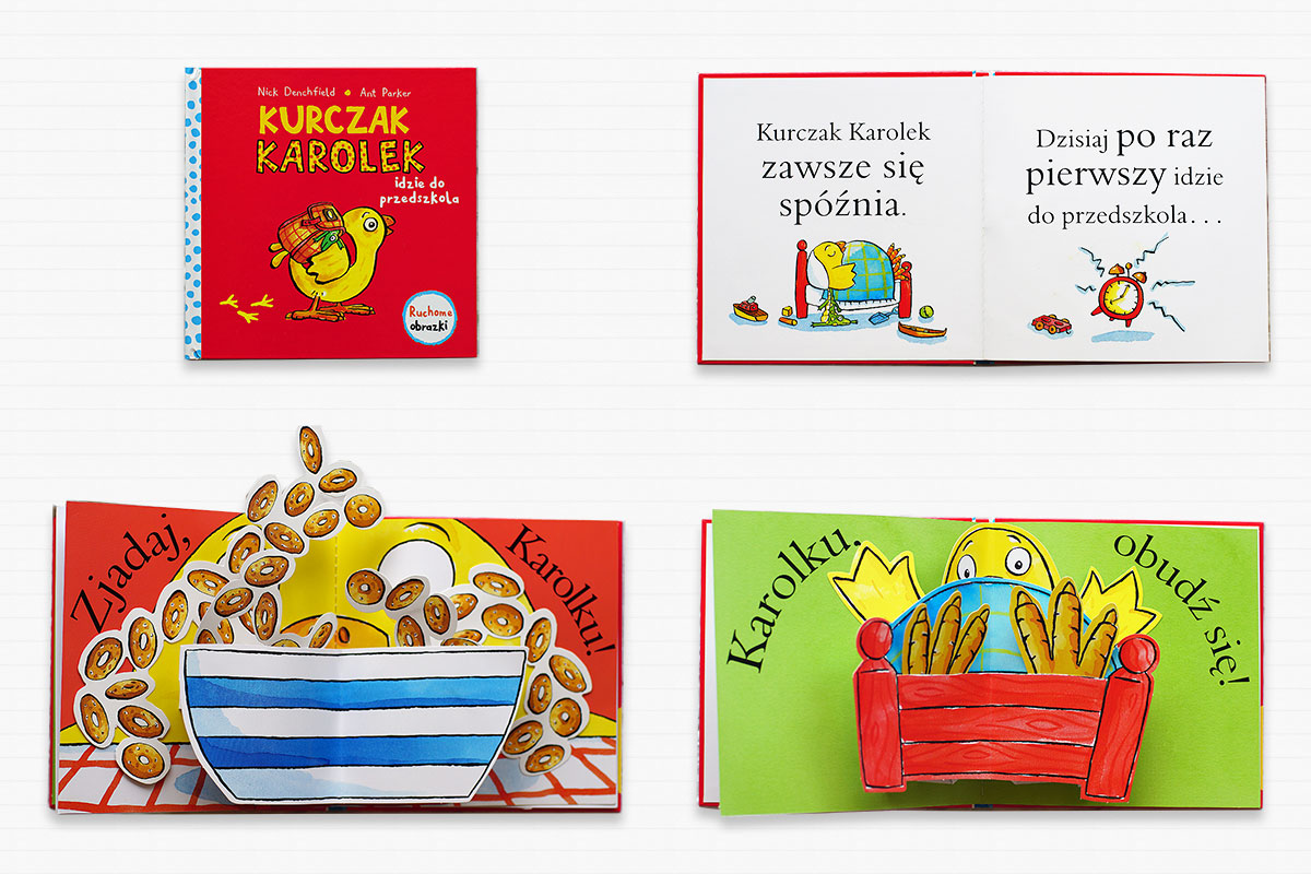 Ruchome książki dla najmłodszych