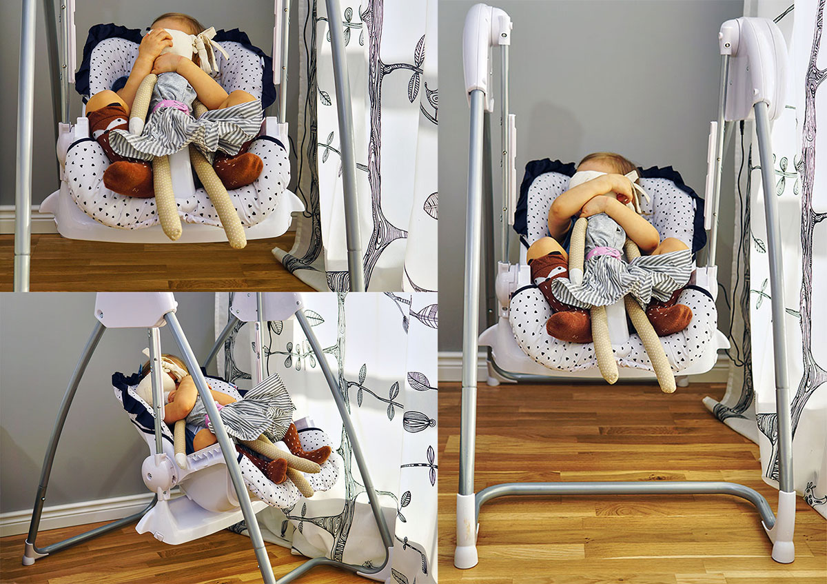 Krzesełko-huśtawka Lionelo Milan