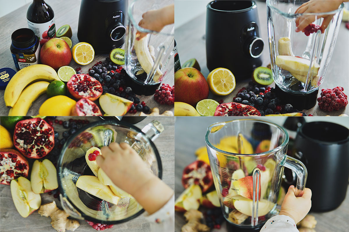 Koktajle wzmacniające odporność część 1