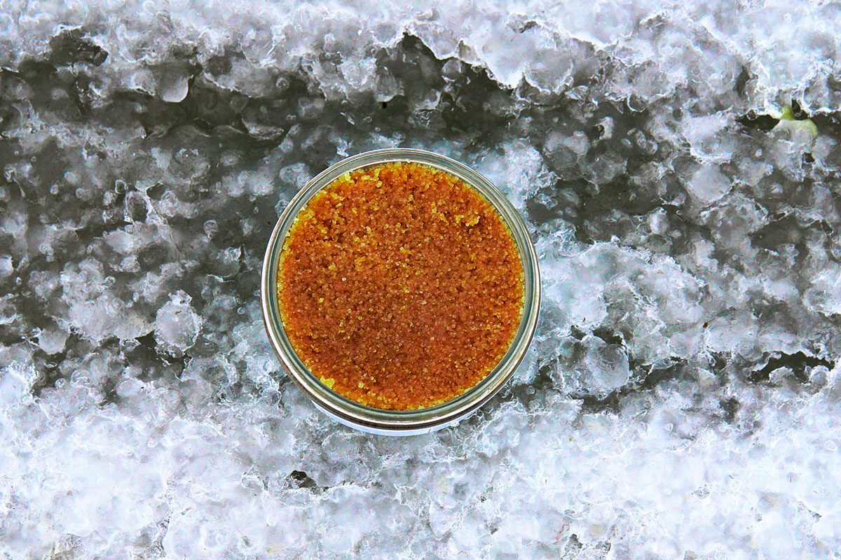 Rozgrzewający peeling na mroźne wieczory