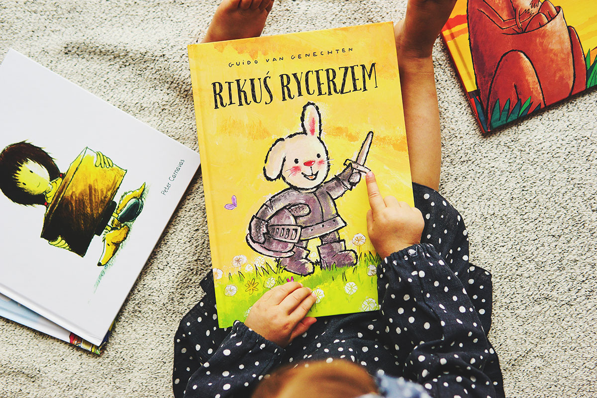 Rikuś rycerzem –  Guido van Genechten