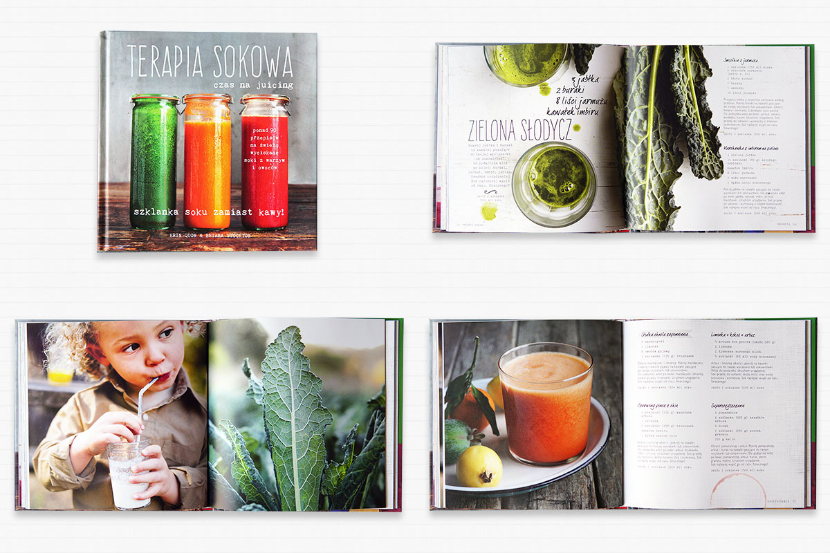 "Terapia sokowa. Czas na juicing" - Erin Quon, BrianaStockton