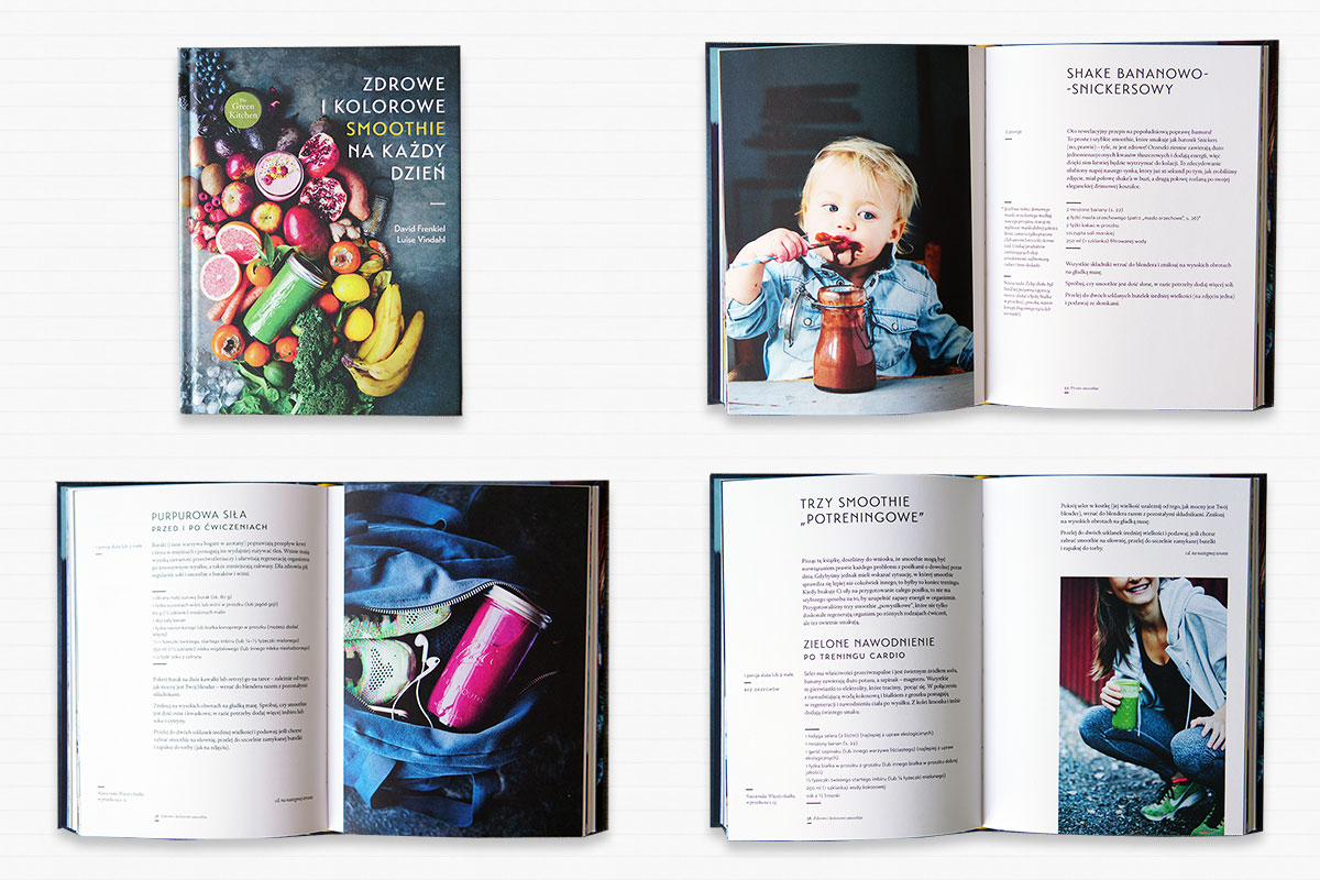 "Zdrowe i kolorowe smoothie na każdy dzień" - Luise Vindahl, David Frenkiel
